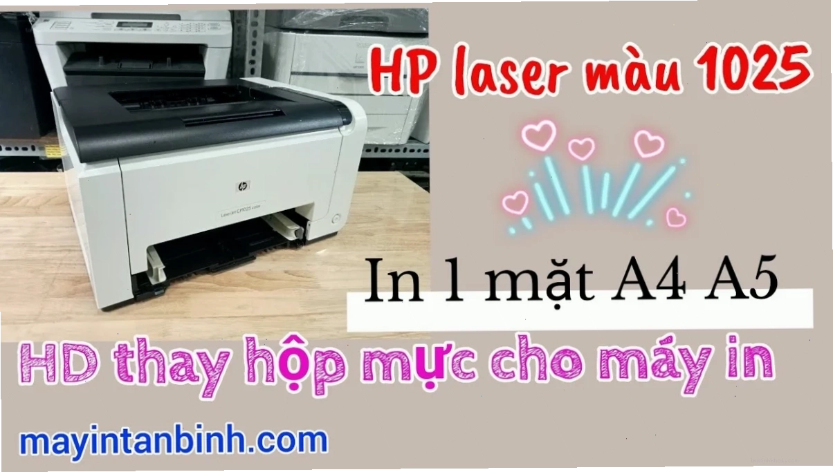 Bộ dụng cụ cần thiết để thay mực máy in HP CP1025