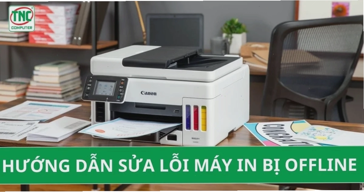 Cách tắt tính năng Use Printer Offline trong cài đặt máy in