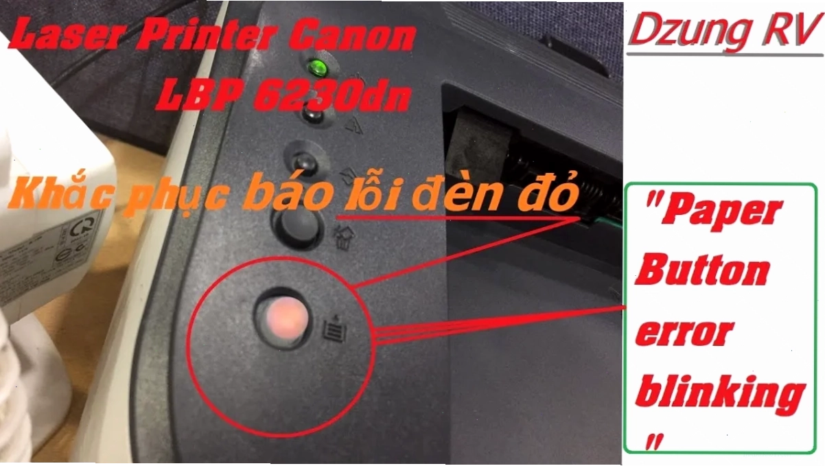 Cài đặt Detect Paper Size sang Off trong Driver máy in Canon