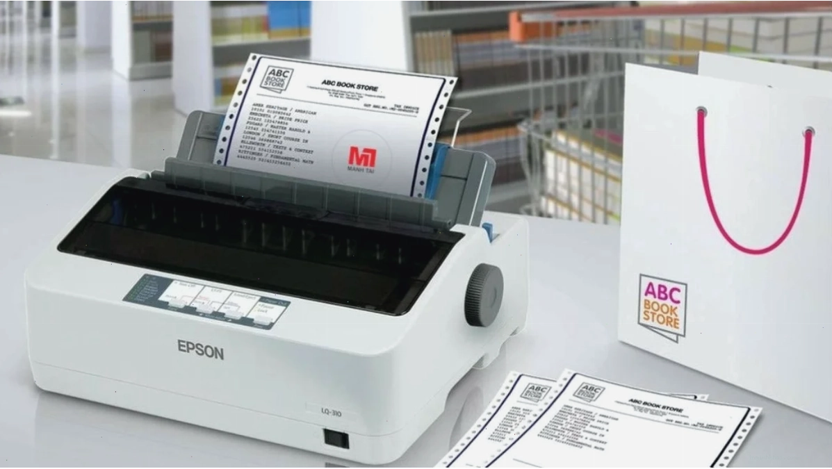 Cài đặt driver máy in Epson LQ 310