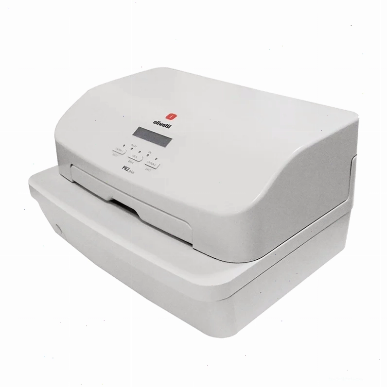Cận cảnh máy in Olivetti PR2 Plus đang hoạt động