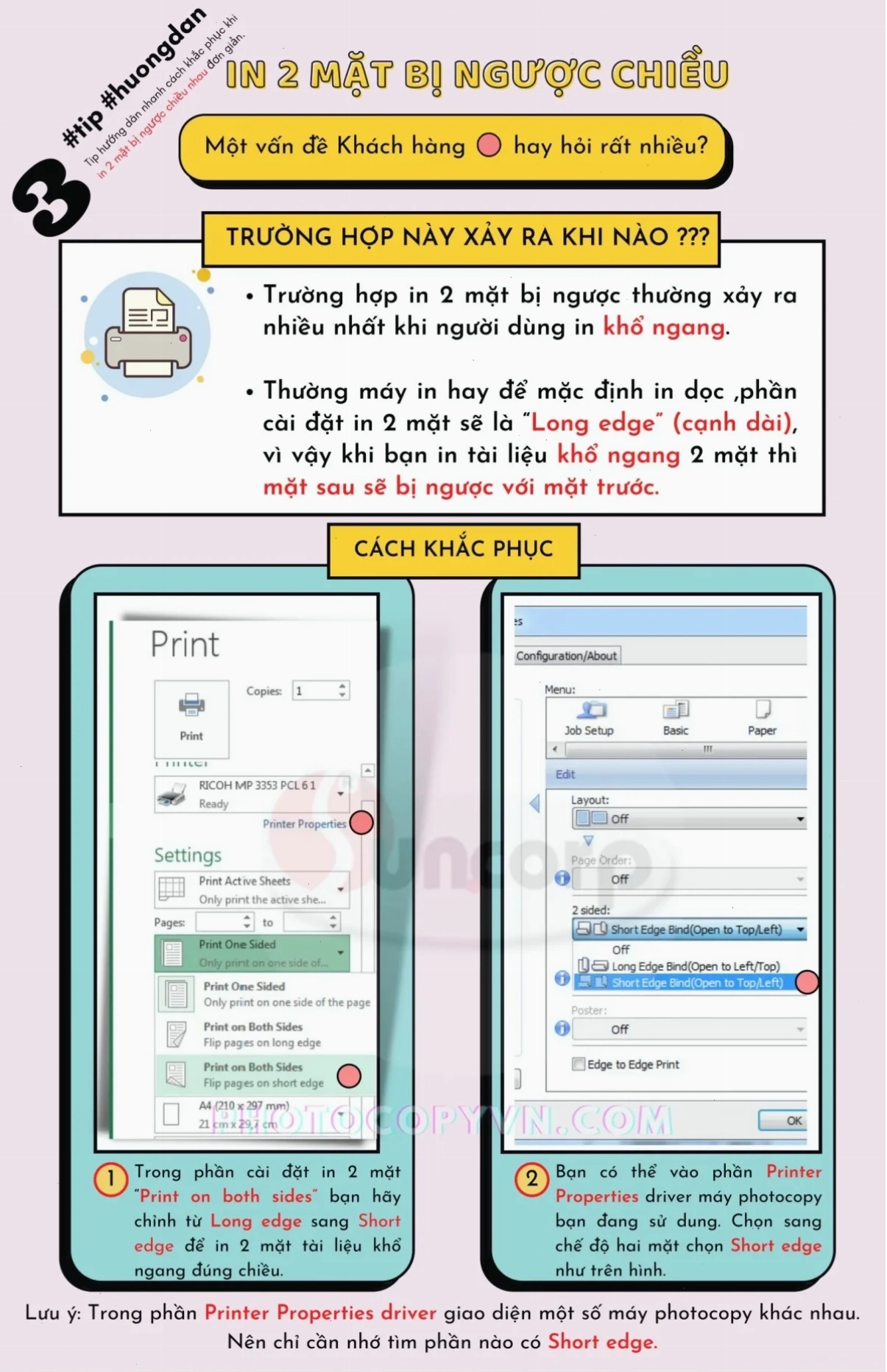 Click chuột phải vào máy in Ricoh chọn Printer properties