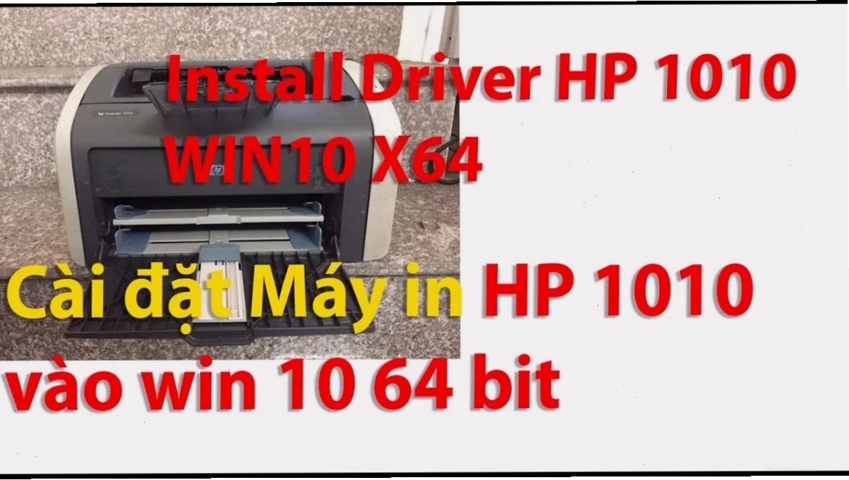 Cửa sổ tải xuống file driver máy in HP 1010