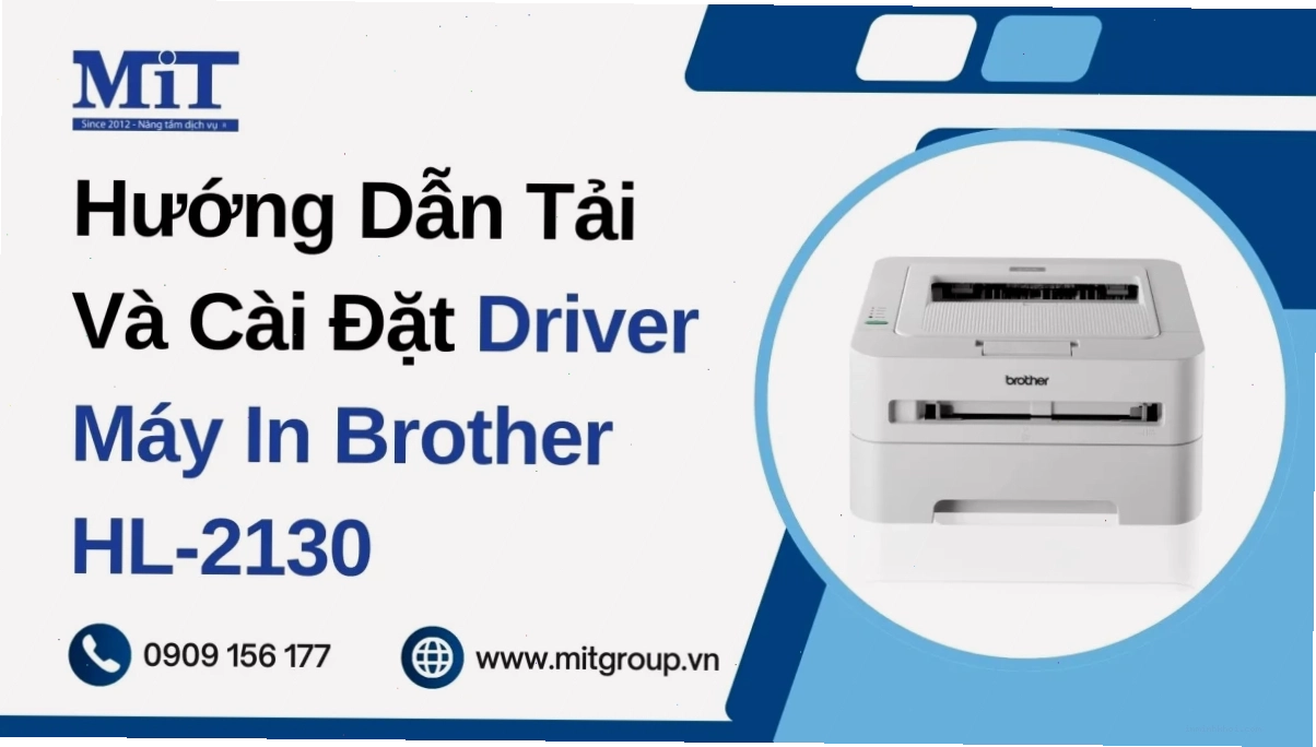 Đèn báo lỗi toner trên máy in Brother HL-2130