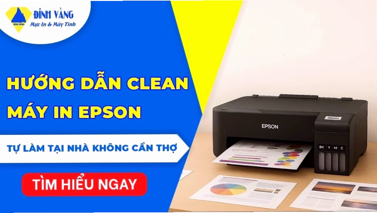 Đèn báo lỗi trên máy in Epson