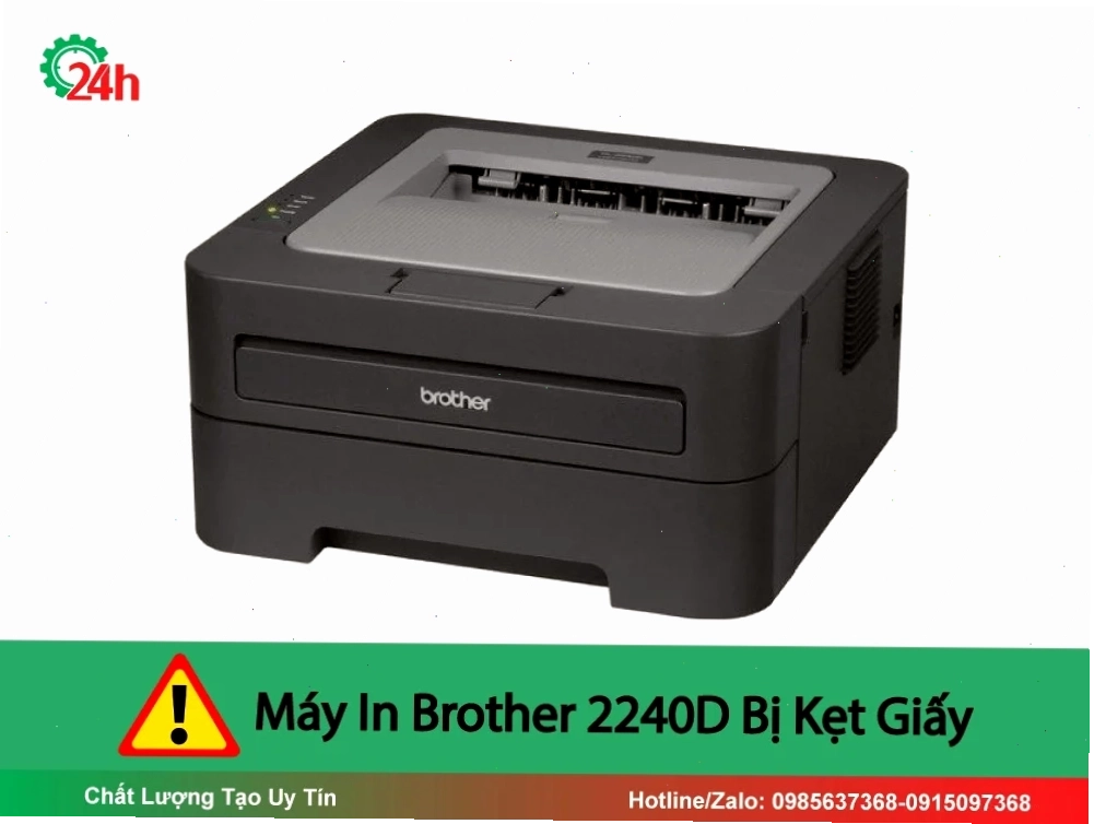 Điều chỉnh thước canh giấy trên khay nạp giấy máy in Brother