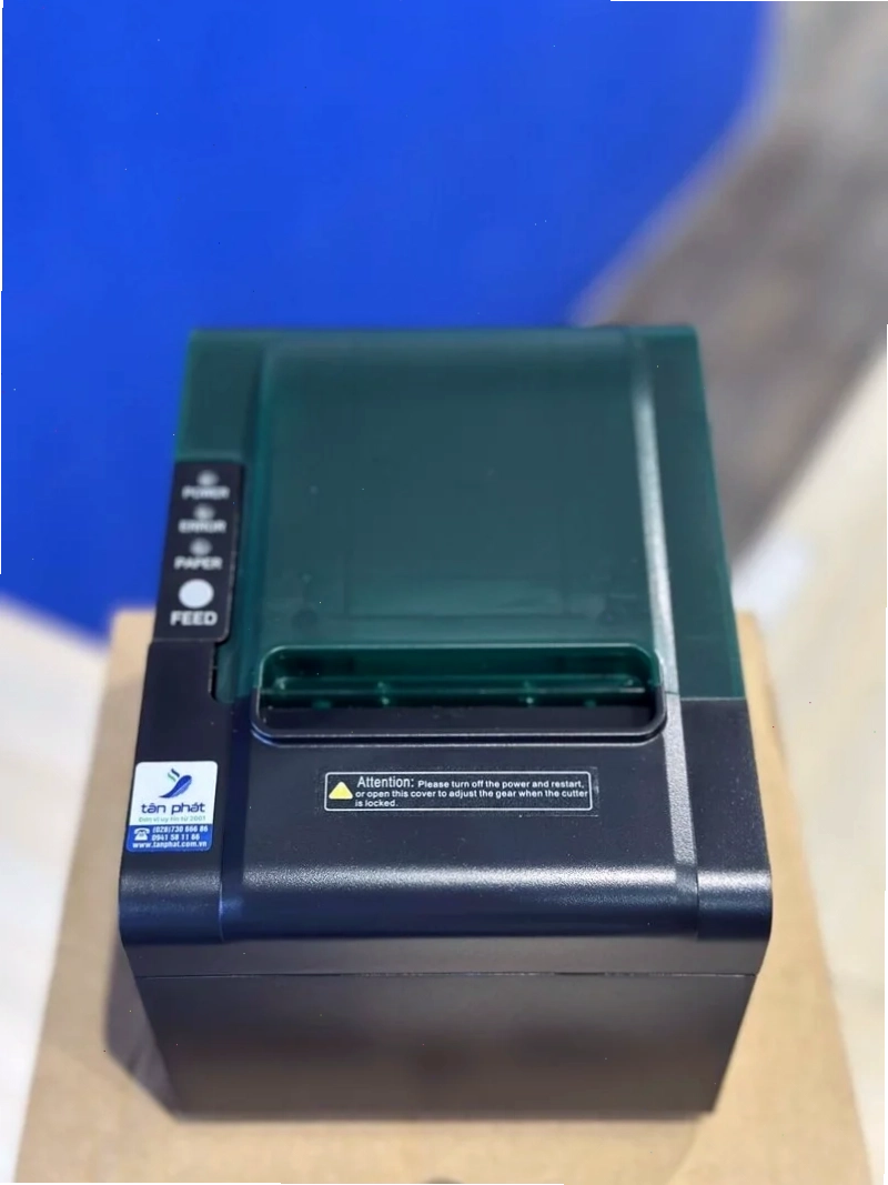 Giao diện cài đặt driver máy in PRP 085