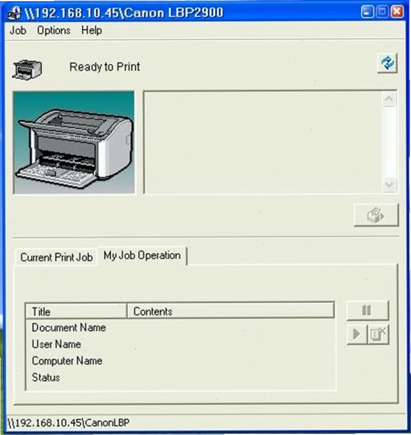 Giao diện dịch vụ Print Spooler trên Windows