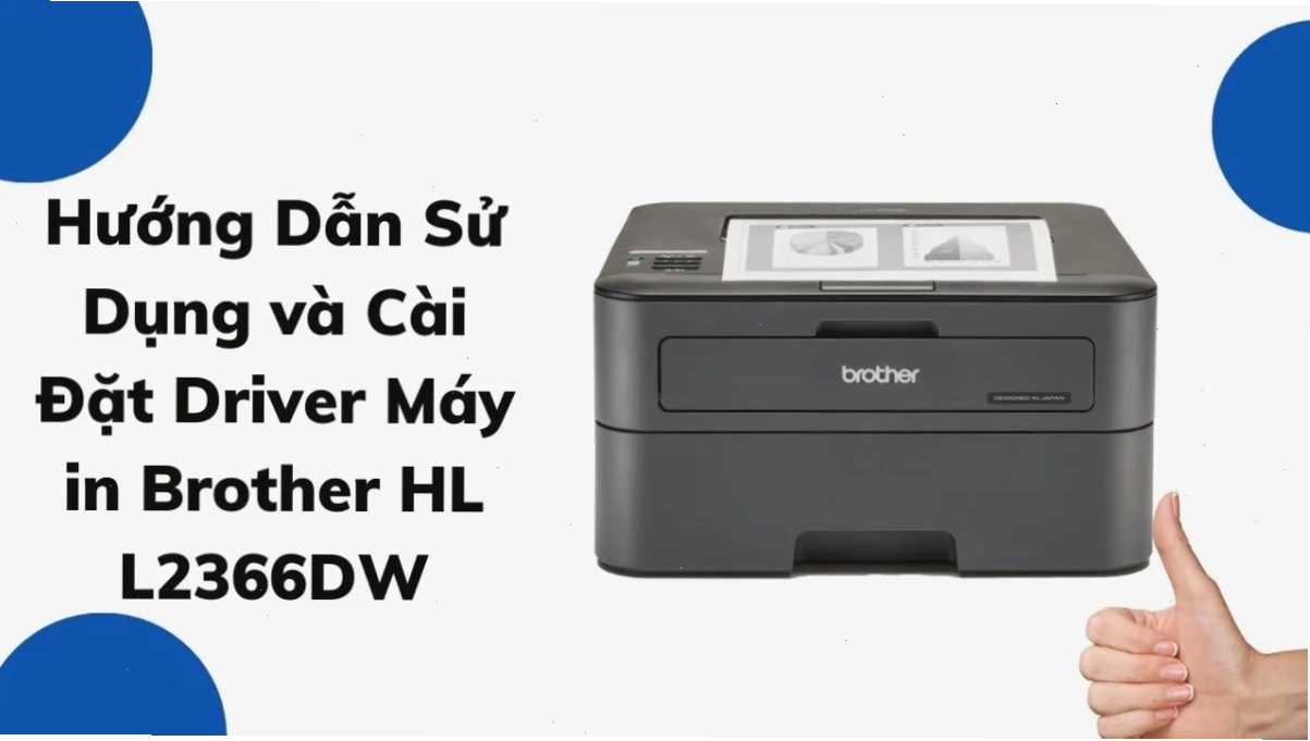 Giao diện lựa chọn ngôn ngữ cài đặt máy in Brother
