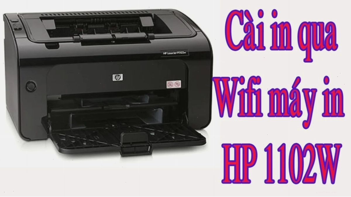 Giao diện tải driver máy in HP 1102w