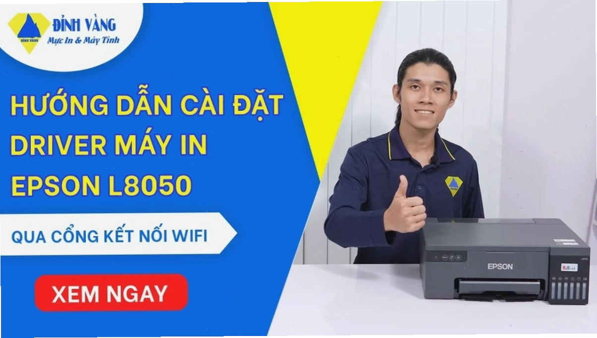 Giao diện trang chủ Epson Việt Nam