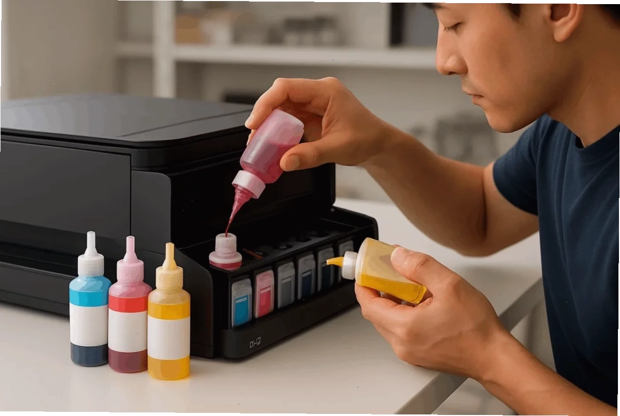 Hộp mực máy in laser màu