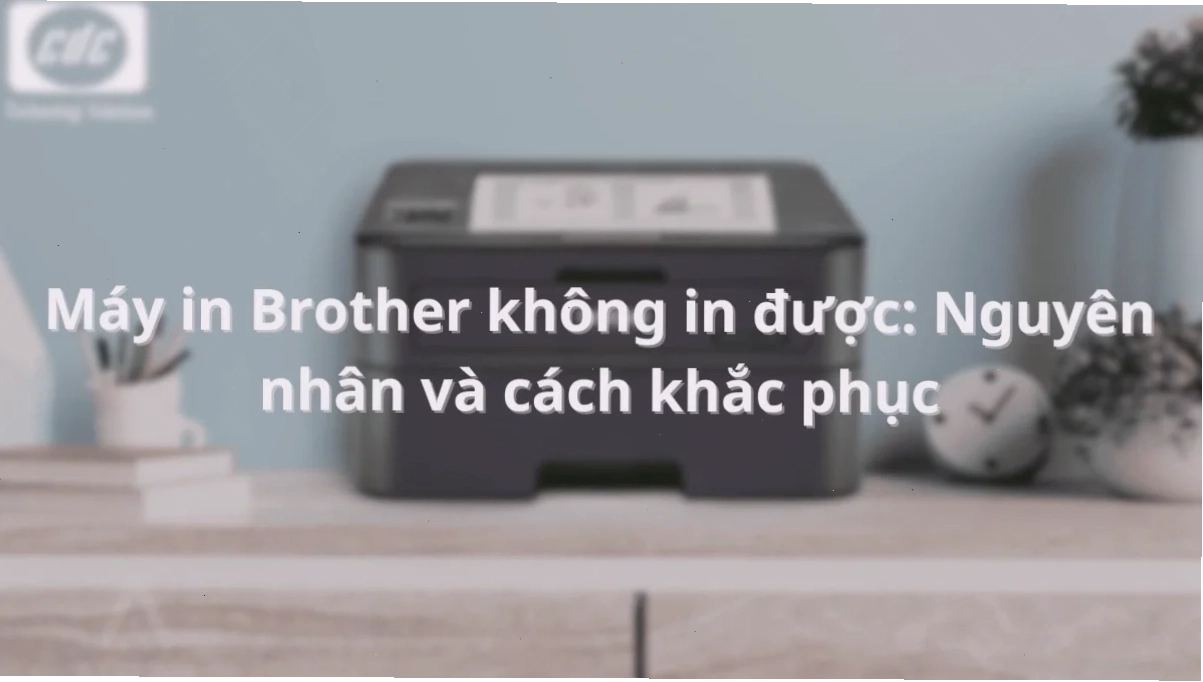 Khôi phục cài đặt gốc máy in Brother