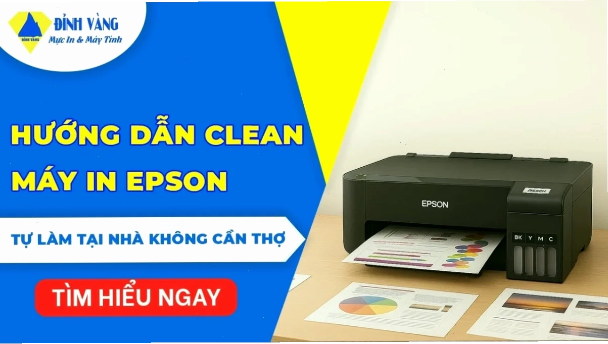 Kiểm tra hộp mực máy in Epson