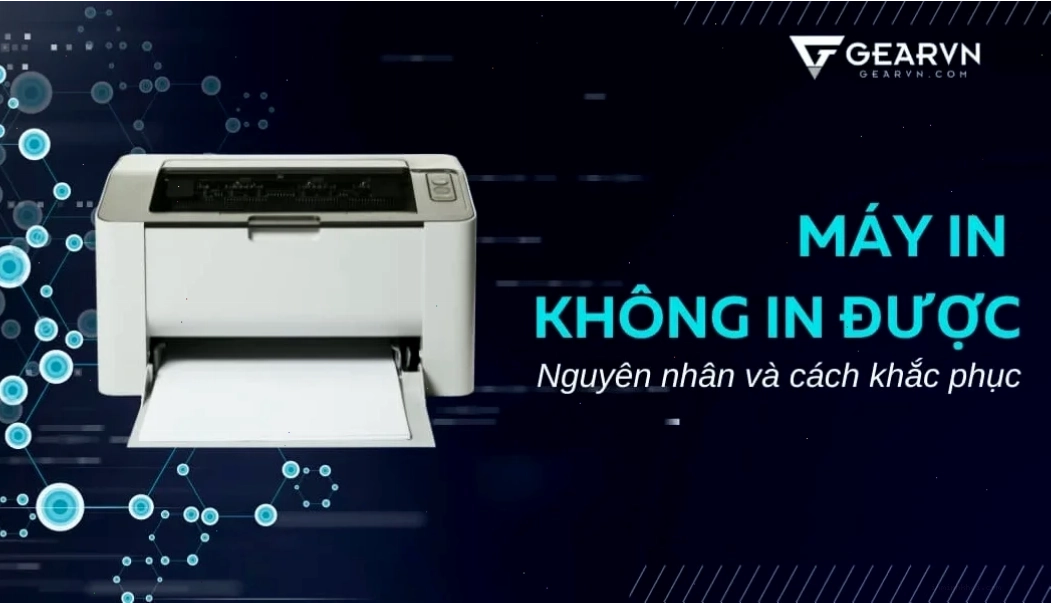 Kiểm tra kết nối cáp USB của máy in với máy tính