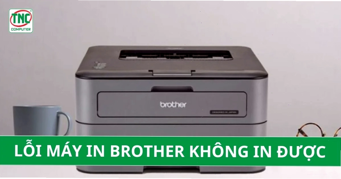 Kiểm tra kết nối USB giữa máy tính và máy in Brother