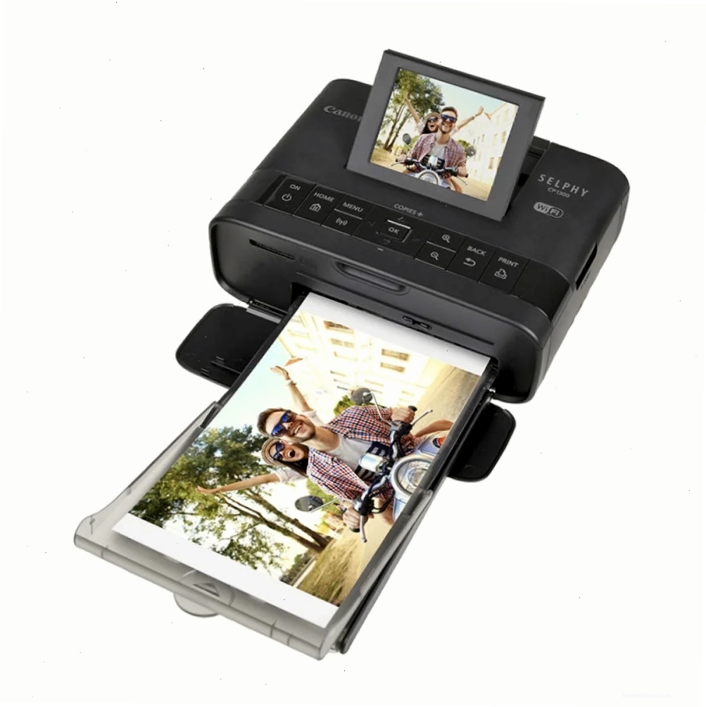 Lắp đặt hộp mực và khay giấy cho Canon Selphy CP1300