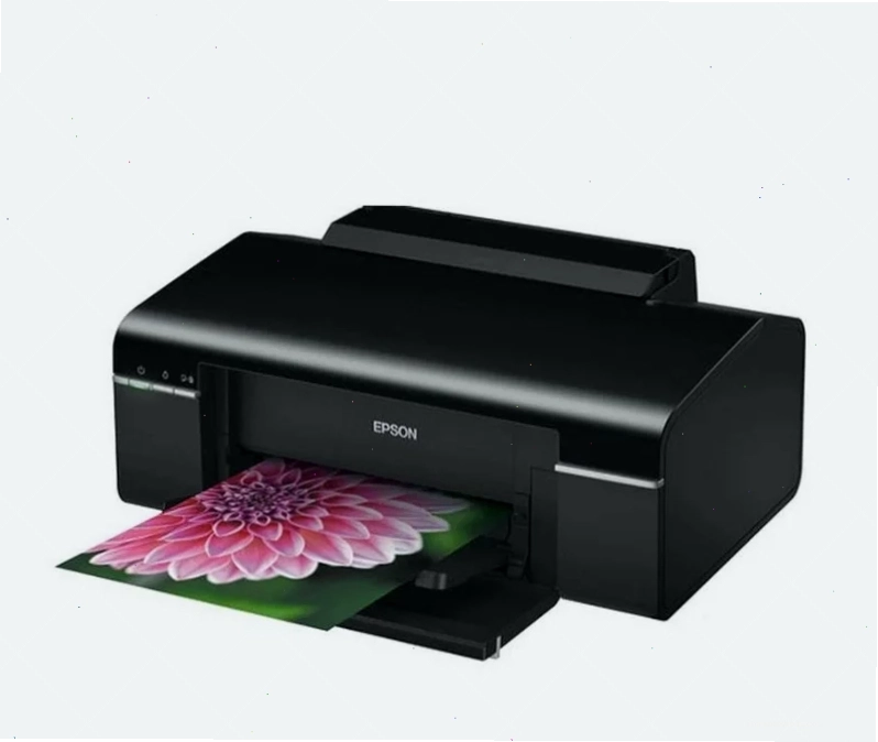 Màn hình phần mềm reset bộ đếm mực thải máy in Epson T60