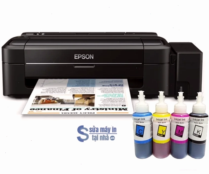 Máy in Epson L310 với thiết kế nhỏ gọn