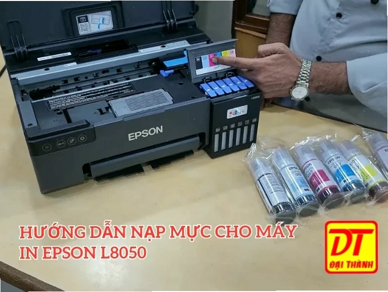 Máy in Epson L805 với thiết kế hiện đại