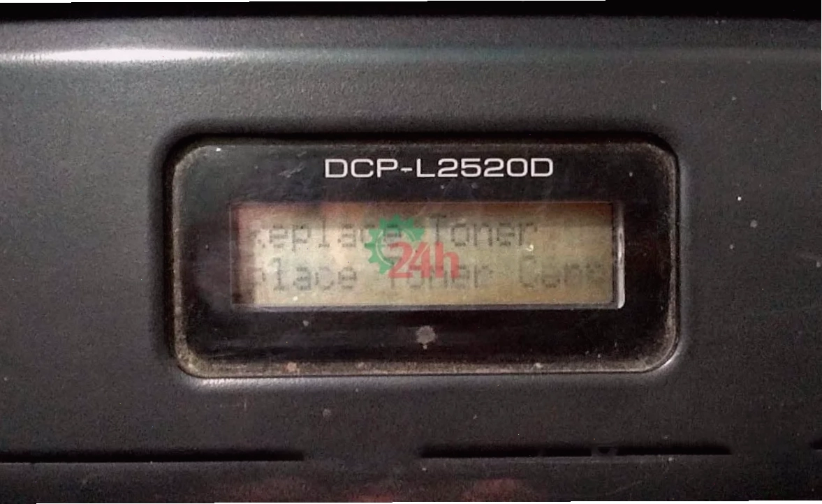 Nạp mực cho máy in Brother DCP-L2520D