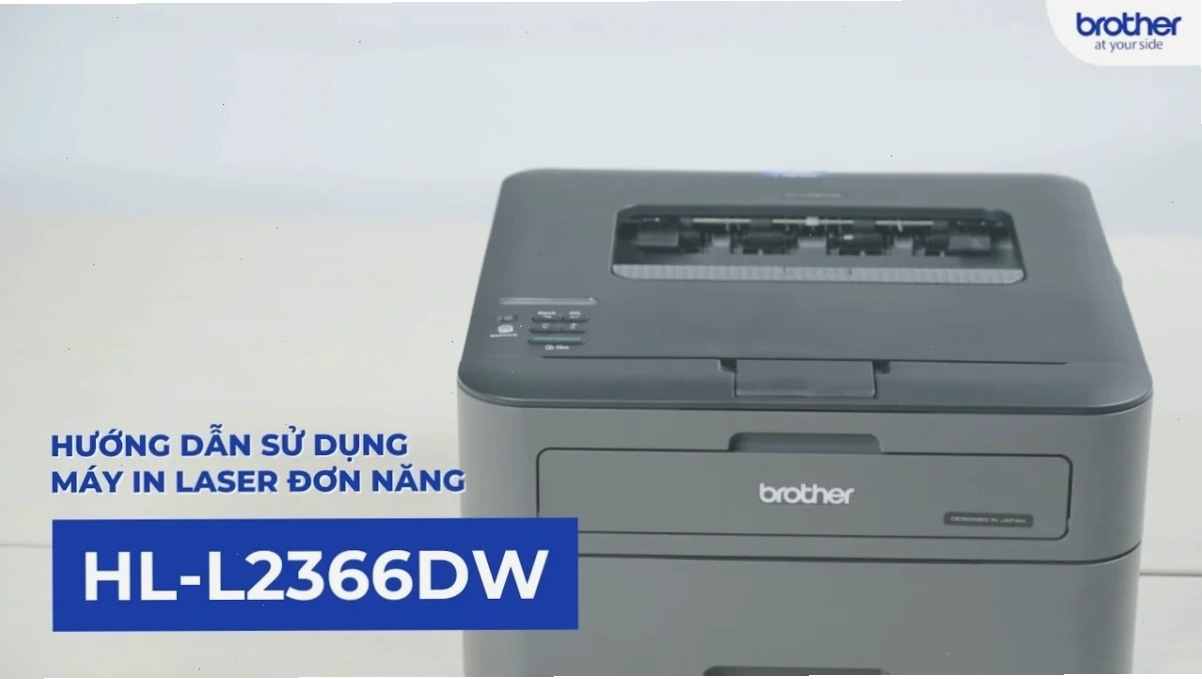 Quá trình cài đặt kết nối Wifi cho máy in Brother HL-L2366DW