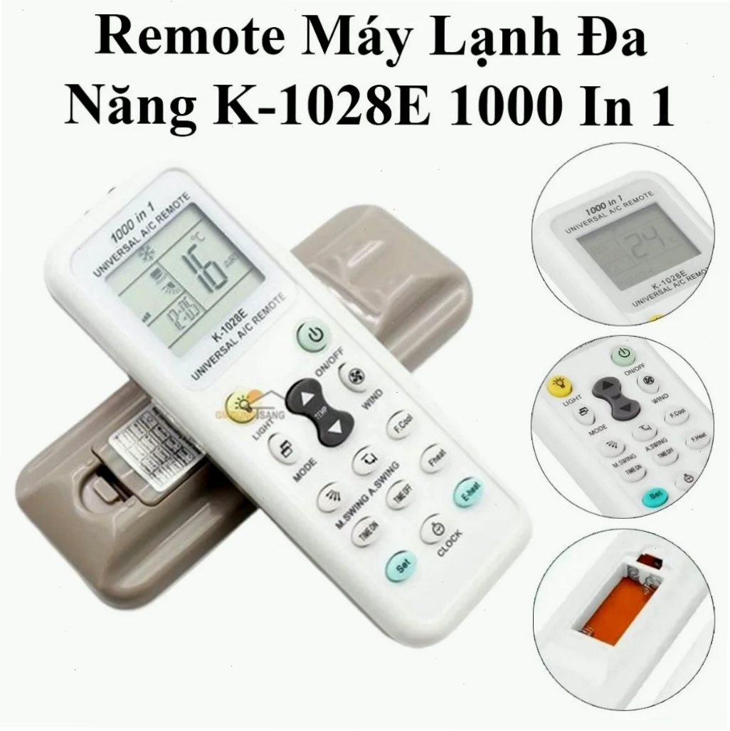 Quy trình dò tần số tự động của remote máy lạnh 1000 in 1