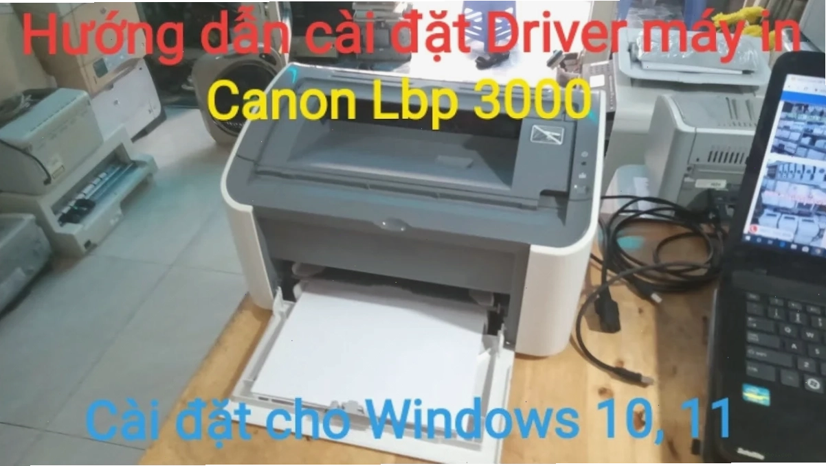Tải xuống bộ cài driver cho máy in Canon LBP 3000