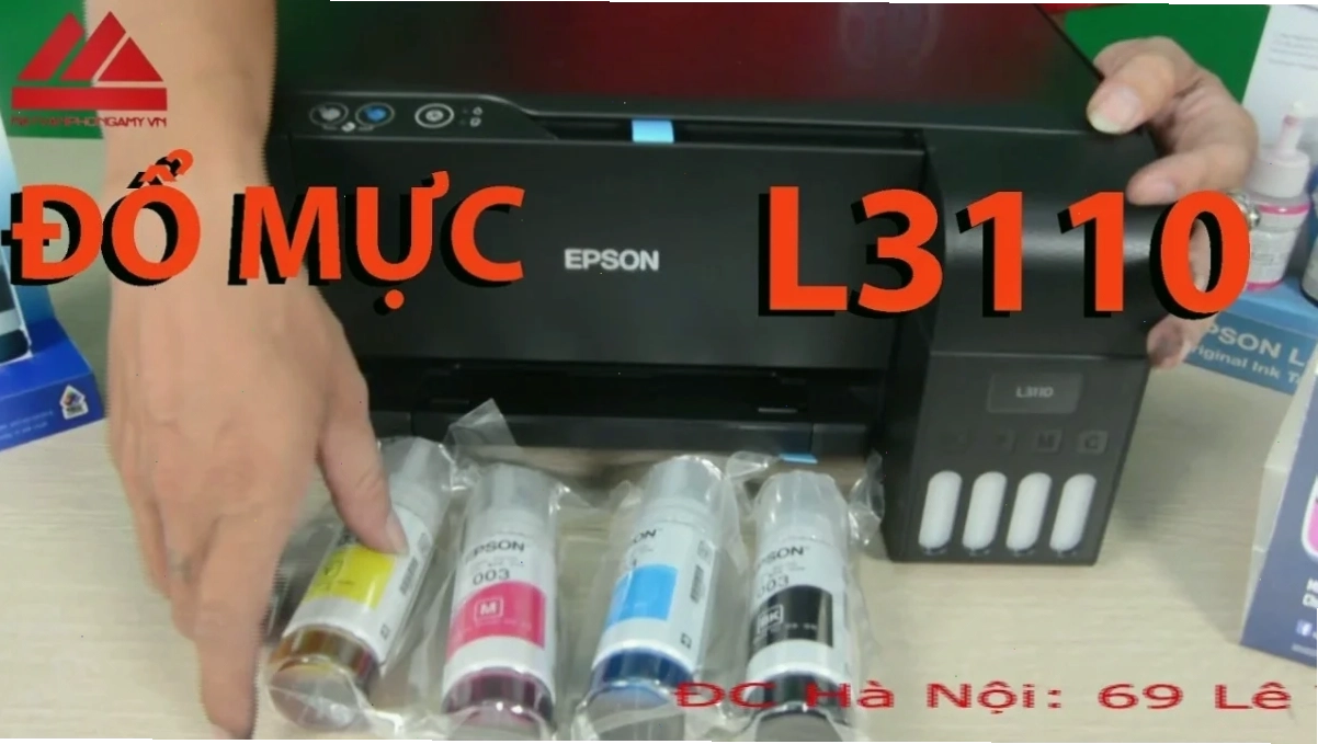 Tắt nguồn máy in Epson đúng cách