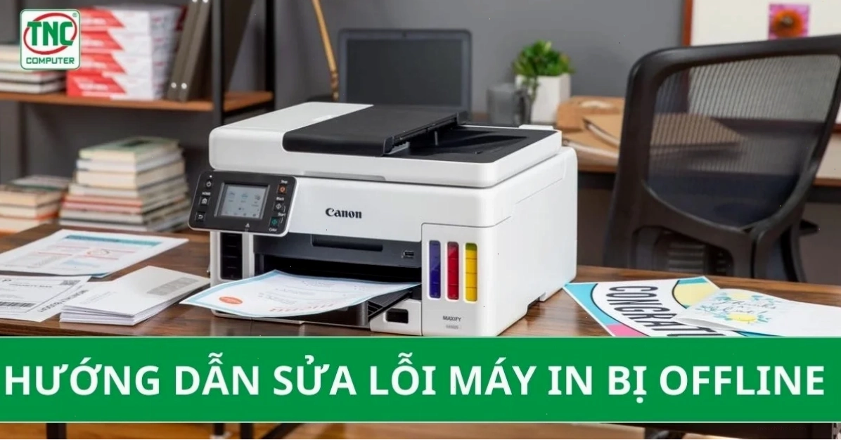 Tắt tính năng Use Printer Offline trong Windows