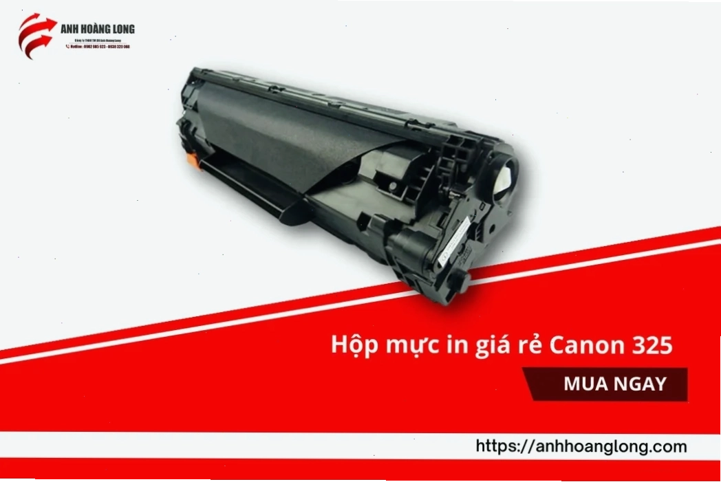Tháo hộp mực Canon 325 ra khỏi máy