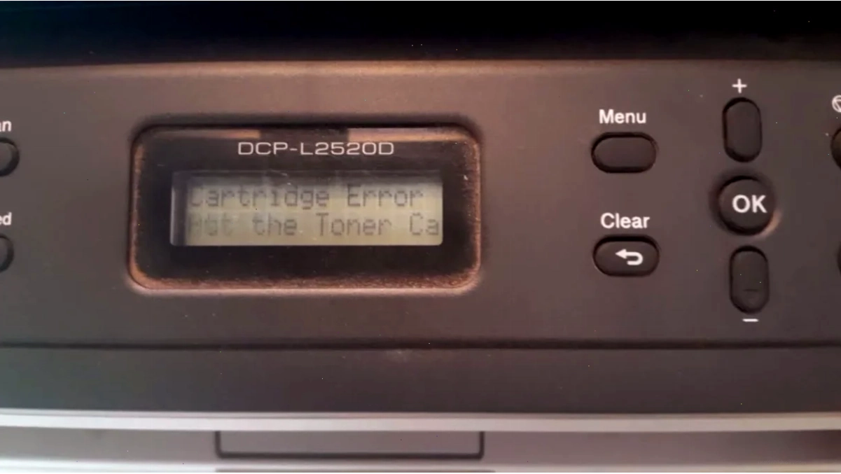 Thao tác reset mực máy in Brother DCP-L2520D