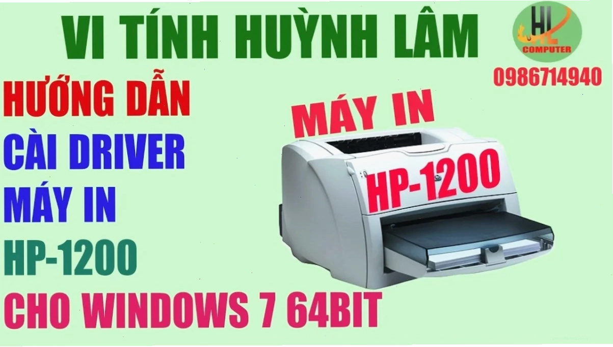 Thông số kỹ thuật của máy in HP LaserJet 1200