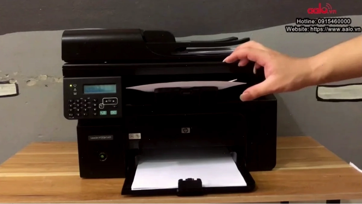 Thực hiện chức năng Copy trên máy HP M1212nf MFP