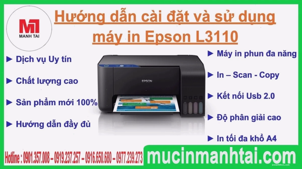 Tổng hợp các phần mềm hỗ trợ của Epson