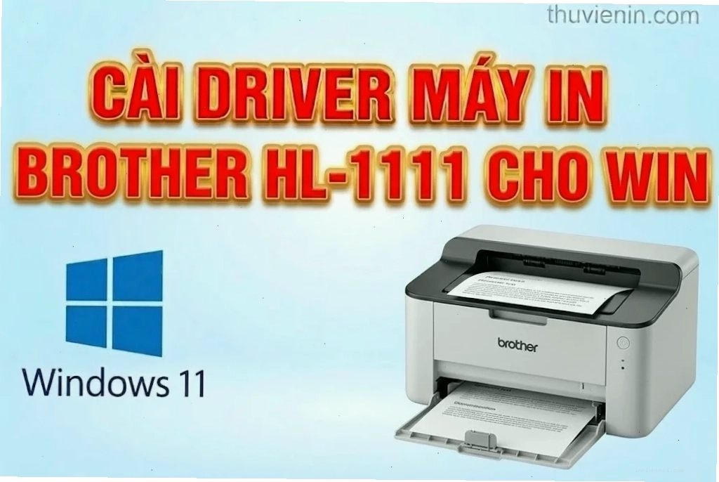 Trang in thử của máy in Brother HL-1211W