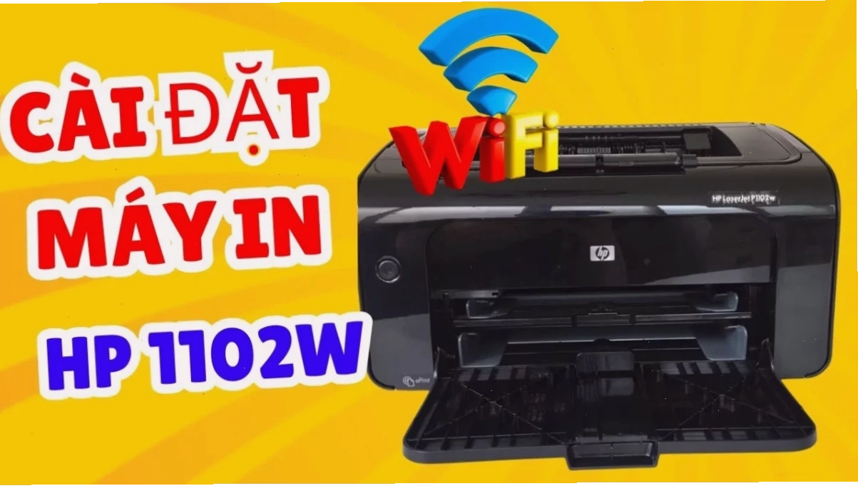 Trang kiểm tra sau khi cài đặt Wifi máy in