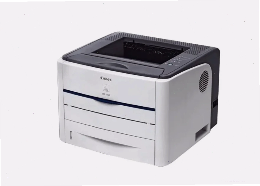 Trục cao su máy in Canon 3300 bị lỗi gây bản in đen