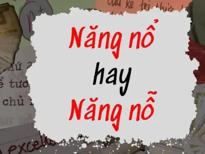 Năng nỗ hay năng nổ đúng chính tả ai cũng dễ viết sai