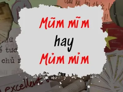 Phân biệt mũm mĩm và mủm mỉm sao cho chuẩn tiếng Việt