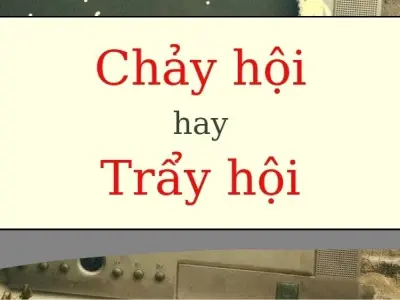 Chảy hội hay trẩy hội đúng chính tả khiến nhiều người sai