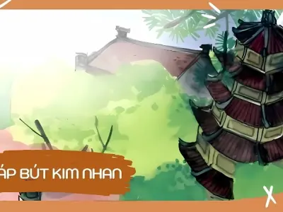 Tóm tắt chi tiết truyện cổ tích Tháp Bút Kim Nhan
