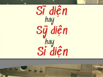 Giải mã sỉ diện, sĩ diện hay sỹ diện đúng chính tả