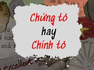 Chính tỏ hay chứng tỏ đúng chính tả gây tranh cãi dữ dội