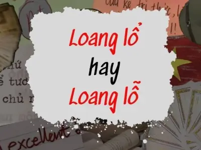 Loang lỗ hay loang lổ đúng chính tả và cách sử dụng đúng
