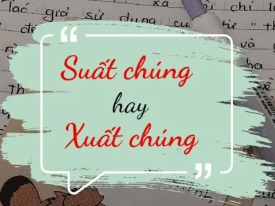 Giải mã ngay xuất chúng hay suất chúng đúng chính tả