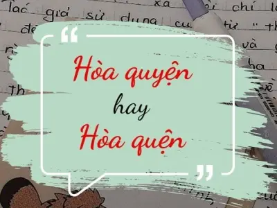 Hòa quyện hay hòa quện đúng chính tả gây tranh cãi dữ dội