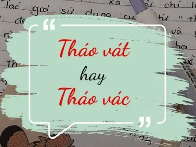 Tháo vát hay tháo vác đúng chính tả gây tranh cãi lớn