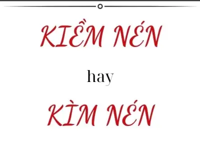 Kìm nén hay kiềm nén đúng chính tả gây ra tranh cãi