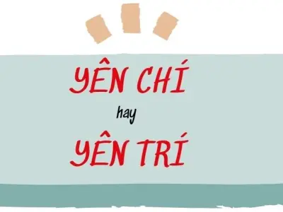 Yên trí đúng hay yên chí đúng chính tả chuẩn từ điển